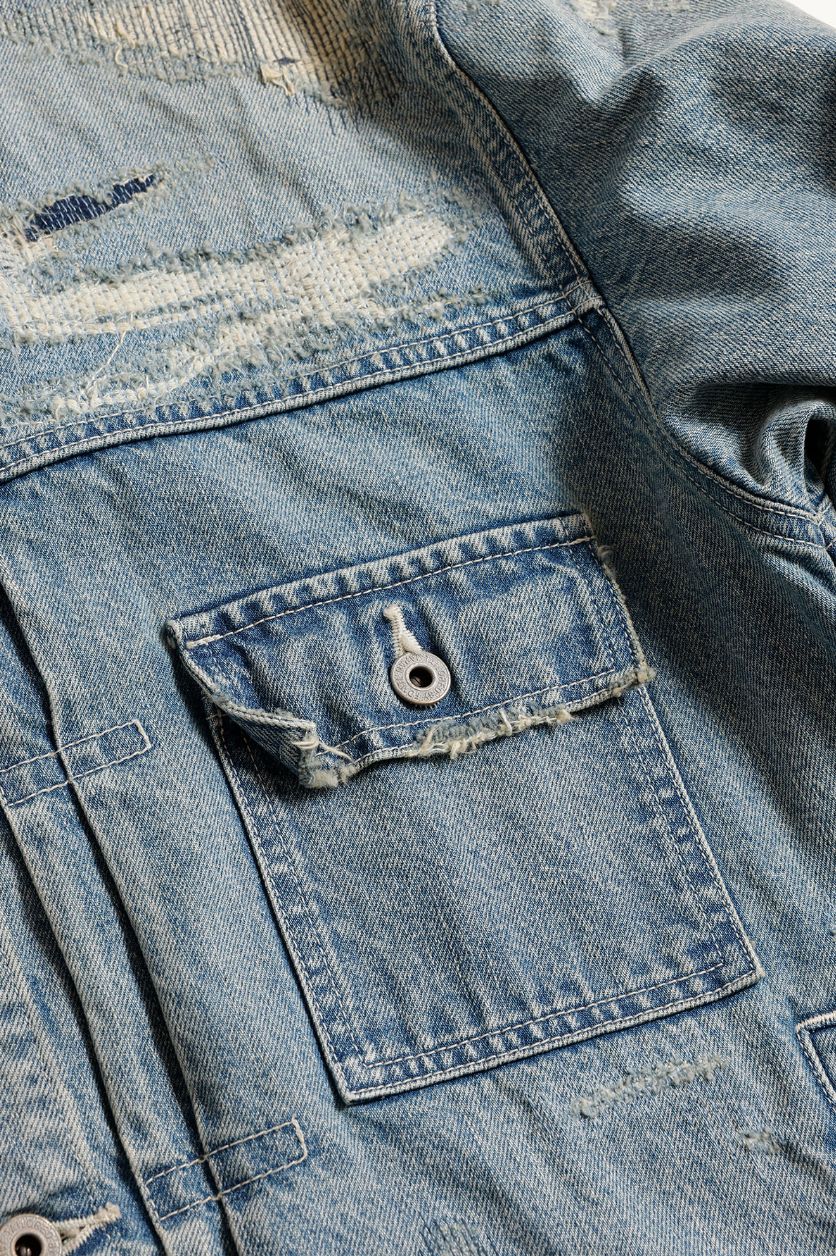 ファンダメンタル デニムジャケット DENIM JACKET 7YR WASH (FA25-JK13H)INDIGO