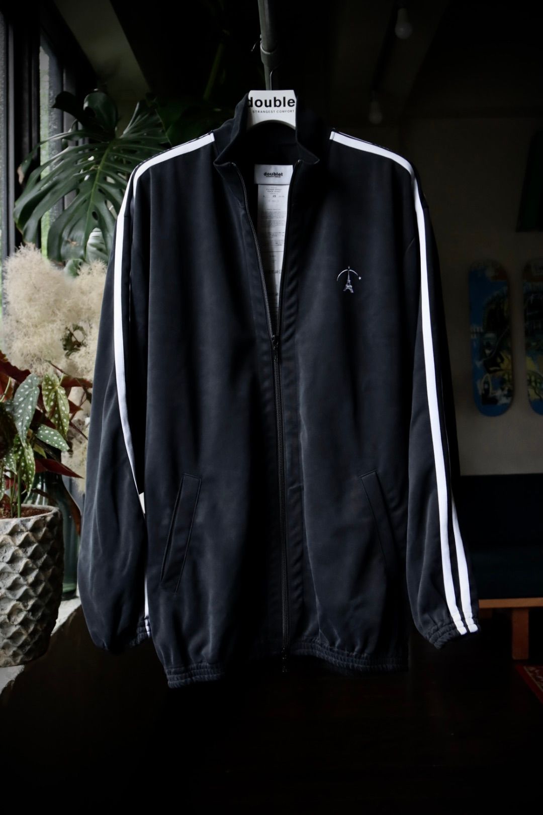 doublet - ダブレット23AW VINTAGE EFFECT TRACK JACKET (23AW29BL173 ...