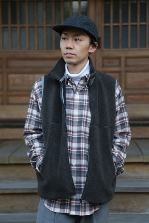 Graphpaper THOMAS MASON for GP Check B.D Box Shirt Style.2020.11.16.