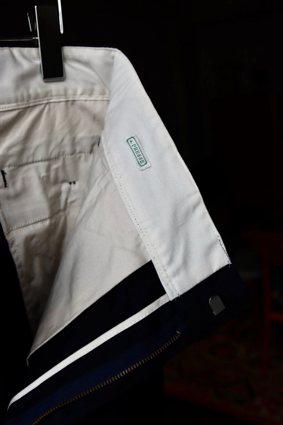 アプレッセ24SS Work Chino Trousers (24SAP-04-17K)NAVY