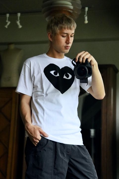 PLAY COMME des GARCONS BLACK HEART Tシャツ PICK UP STYLE
