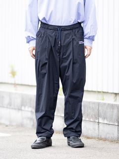 S.F.C 2026FW エスエフシー WIDE TAPERED EASY PANTS(NYLON) (SFCFW26P08)Navy☆9月12日(土)発売！