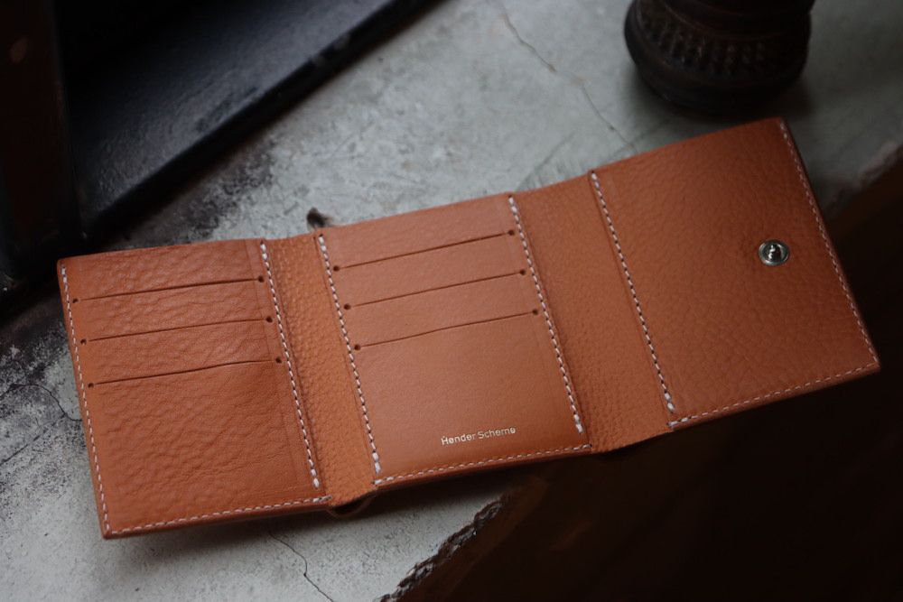 エンダースキーマ 財布 trifold wallet(ot-rc-twt)natural☆6月14日(土)発売！