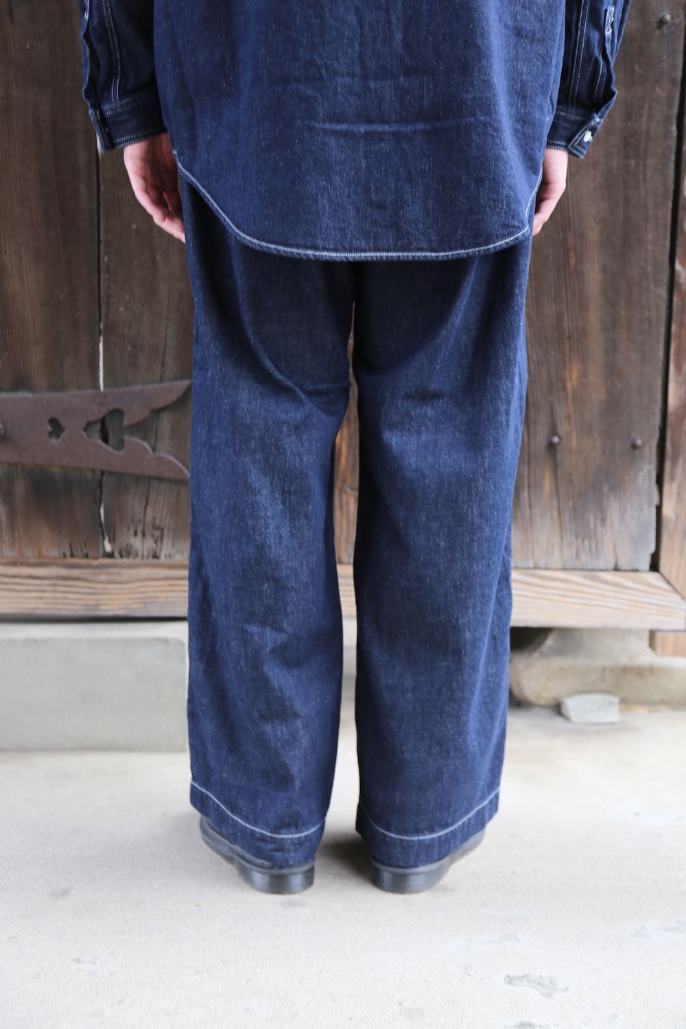 Graphpaper Denime Regular Collar Shirt style.2021.3.13.