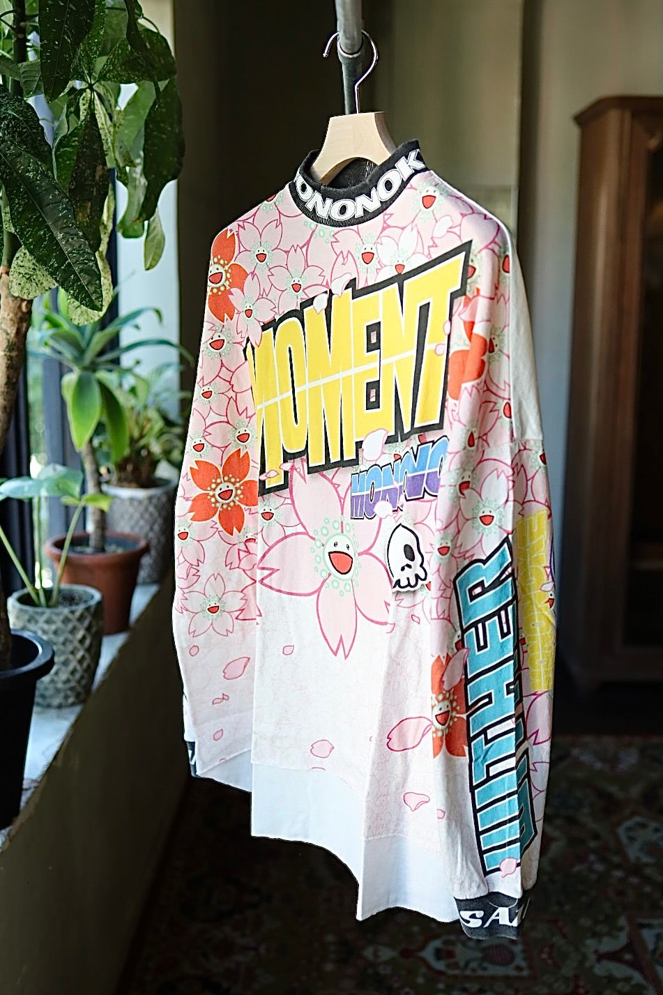 モノノケ・メイド LS T-SHIRT WIDE/SAKURA(MT-MK8-0000-009)WHITE★9月5日(土)発売！