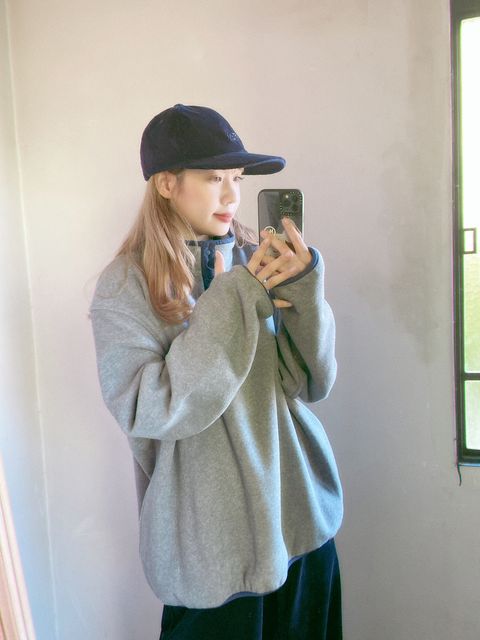 SEDAN ALL-PURPOSE FW23 新作Fleece Snap Pullover style.2023.10.23