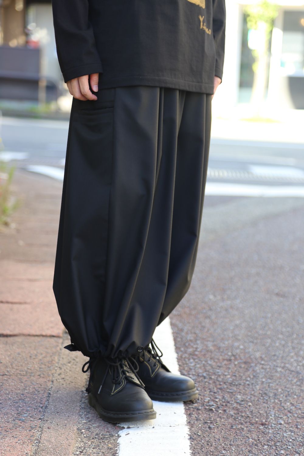 Yohji Yamamoto Y's"BANG ON!"デカロゴTシャツ Style.2020.8.14.