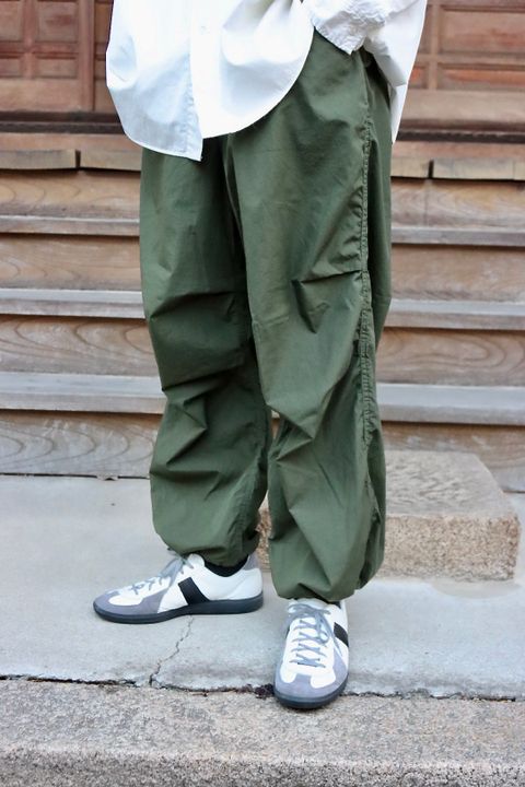 Graphpaper 22SS Garment Dyed Poplin Fatigue Shirt"WHITE"style.2022.2.5.
