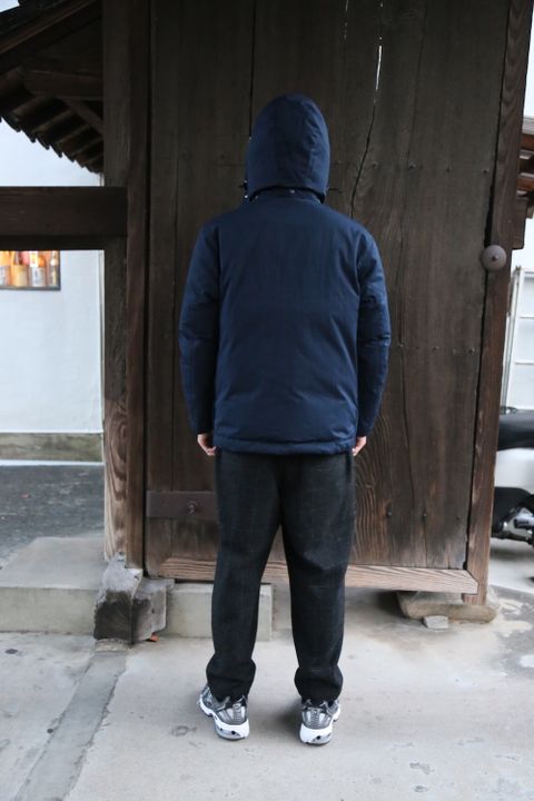 COMME des GARCONS HOMME 綿ナイロンウェザー×綿コーデュロイブルゾン"NAVY"Style.2020.10.31.