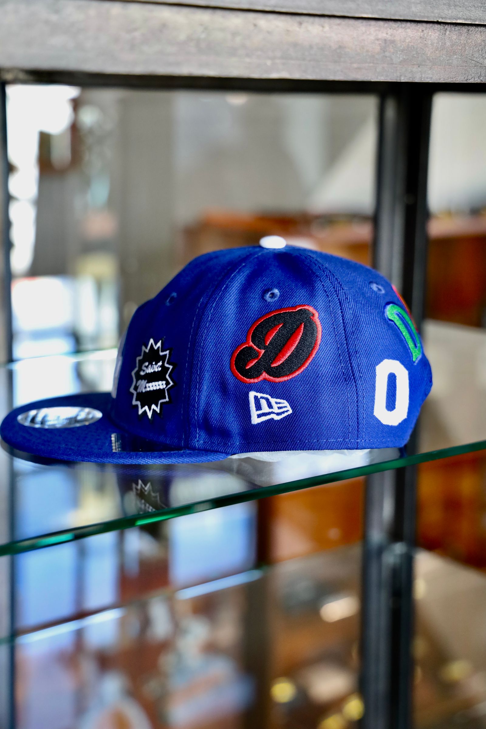 セントマイケル25SS DODGERS NE_CAP(SM-HR8-0000-C46)BLUE