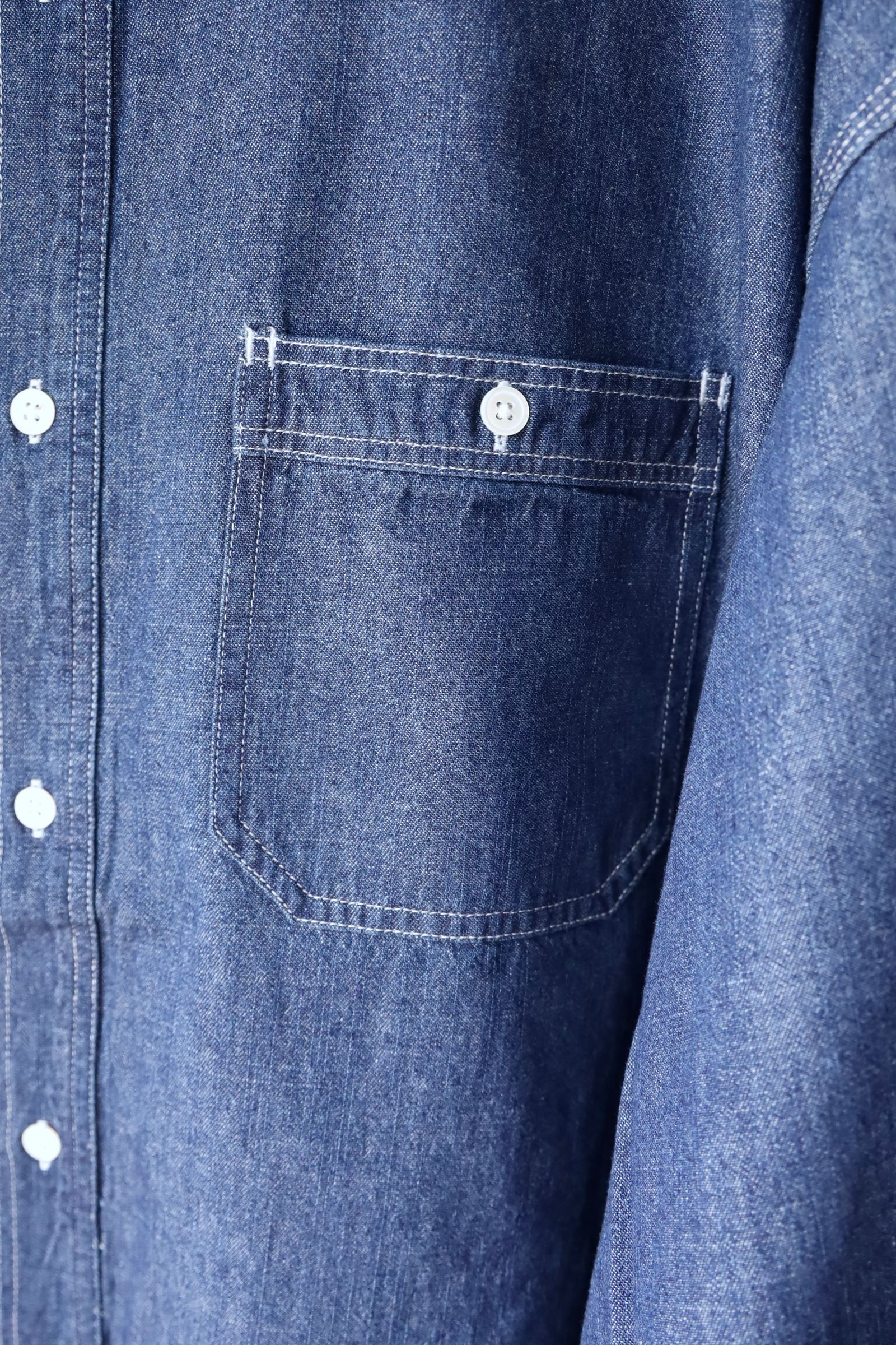フレッシュサービス LIGHT DENIM L/S SHIRT (FSC252-50045)DARK FADE☆6/21(土)発売！