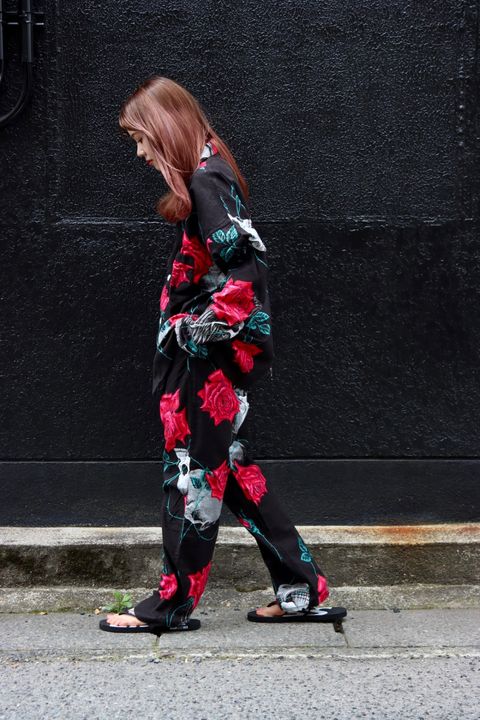 ©SAINT M×××××× セントマイケル×WILDSIDE YOHJI YAMAMOTO PAJAMAスタイル