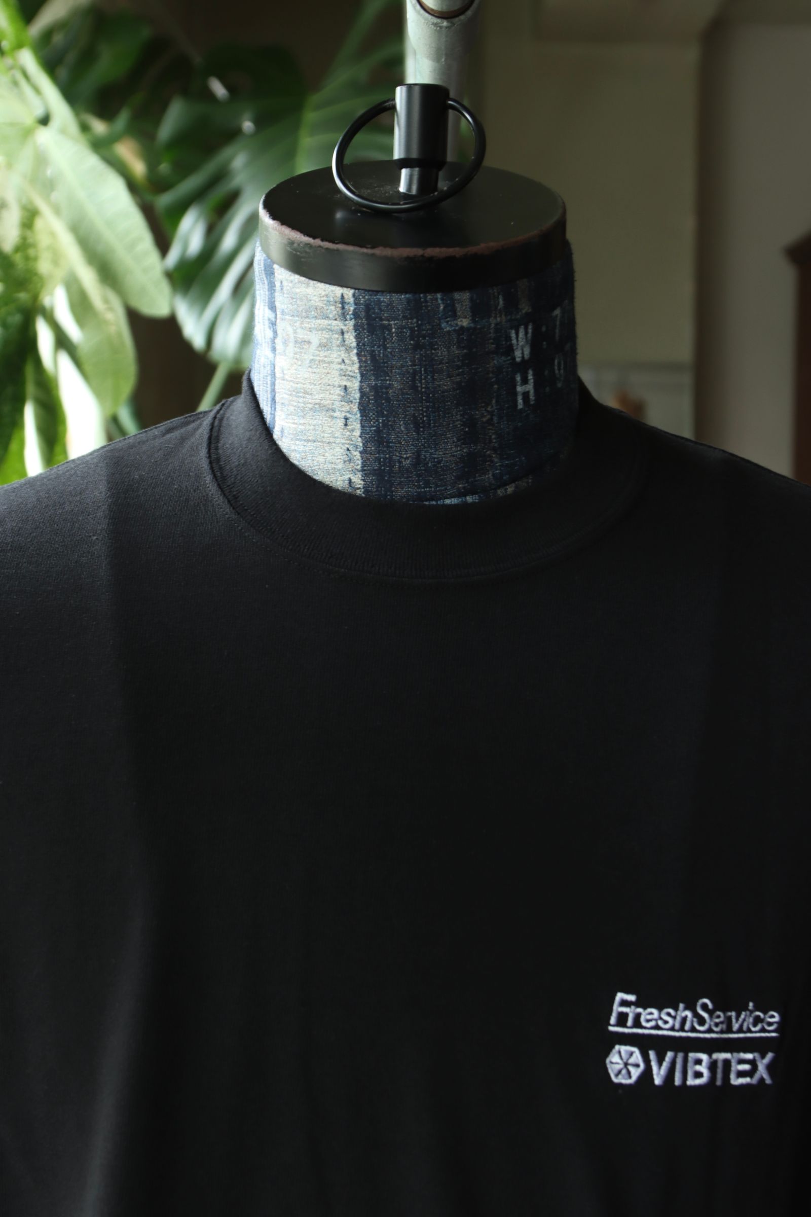 VIBTEX for FreshService S/S CREW NECK TEE(FSC252-70003)BLACK☆再入荷しました！