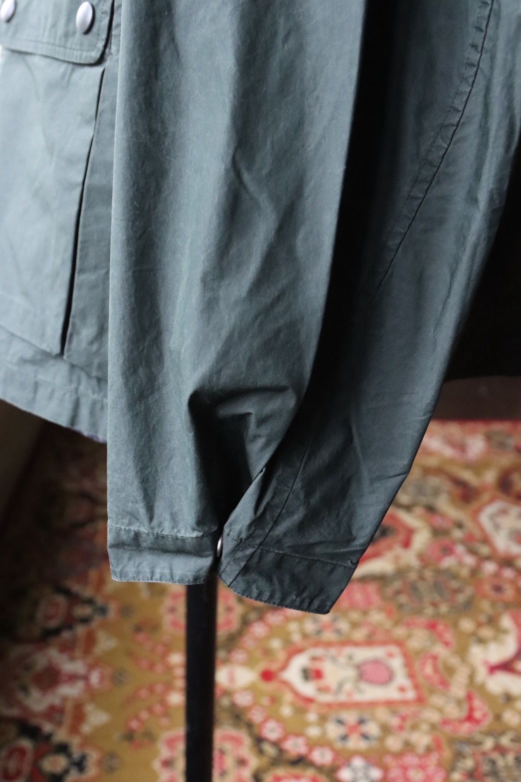 フレッシュサービス WAXED POPLIN FISHING JACKET (FSC253-20117)DARK GREEN