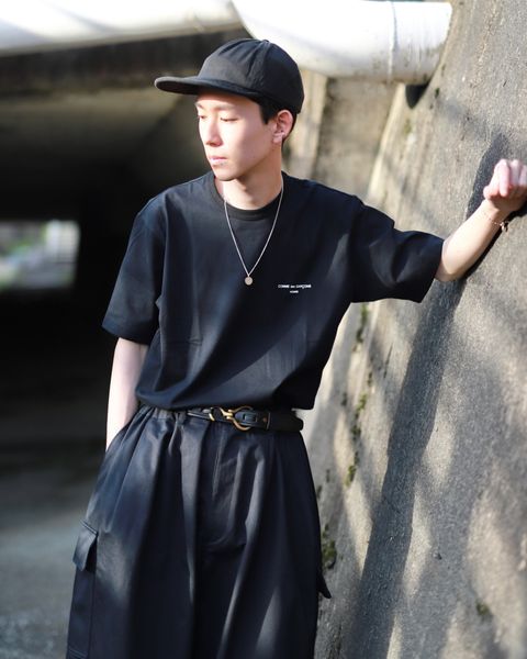 is-ness イズネス23SS BALLOON CARGO EZ PANTSスタイル