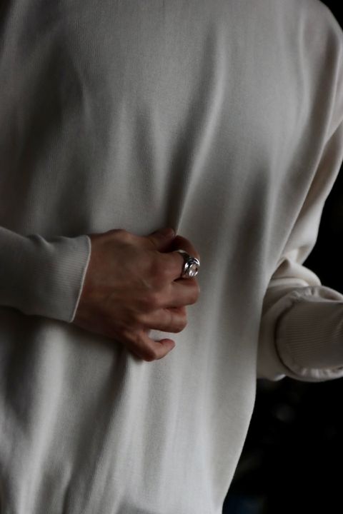 A.PRESSE アプレッセ23SSニット Cotton Knit L/S T-Shirtスタイル