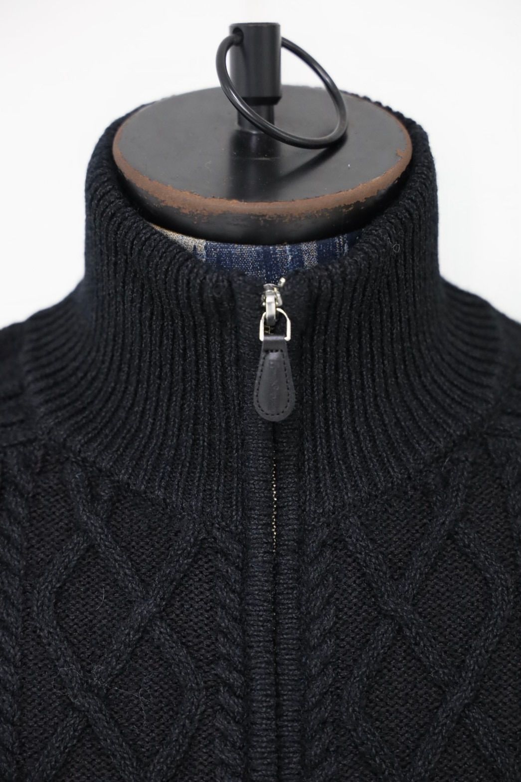 フレッシュサービス SHETLAND WOOL x SOLOTEX® TECH FISHERMAN ZIP-UP(FSC253-80166)BLACK★10月18日(土)発売！