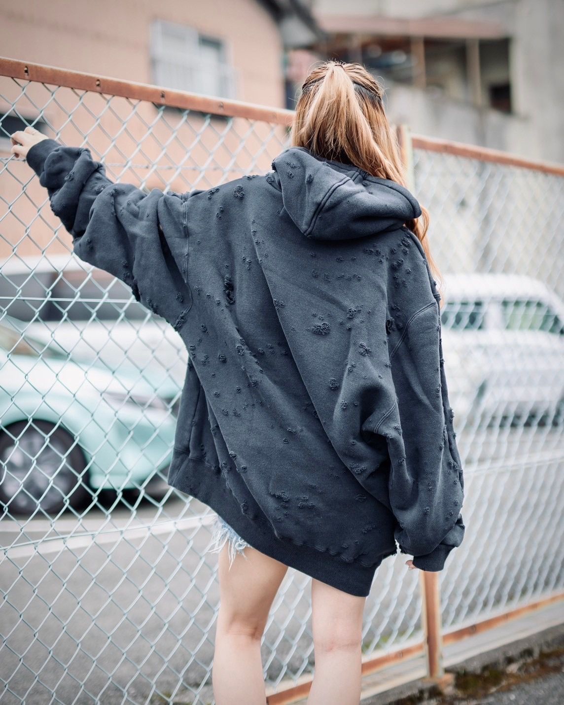 doublet 24FW 新作ZOMBIE SILHOUETTE HOODIE style.2024.7.12
