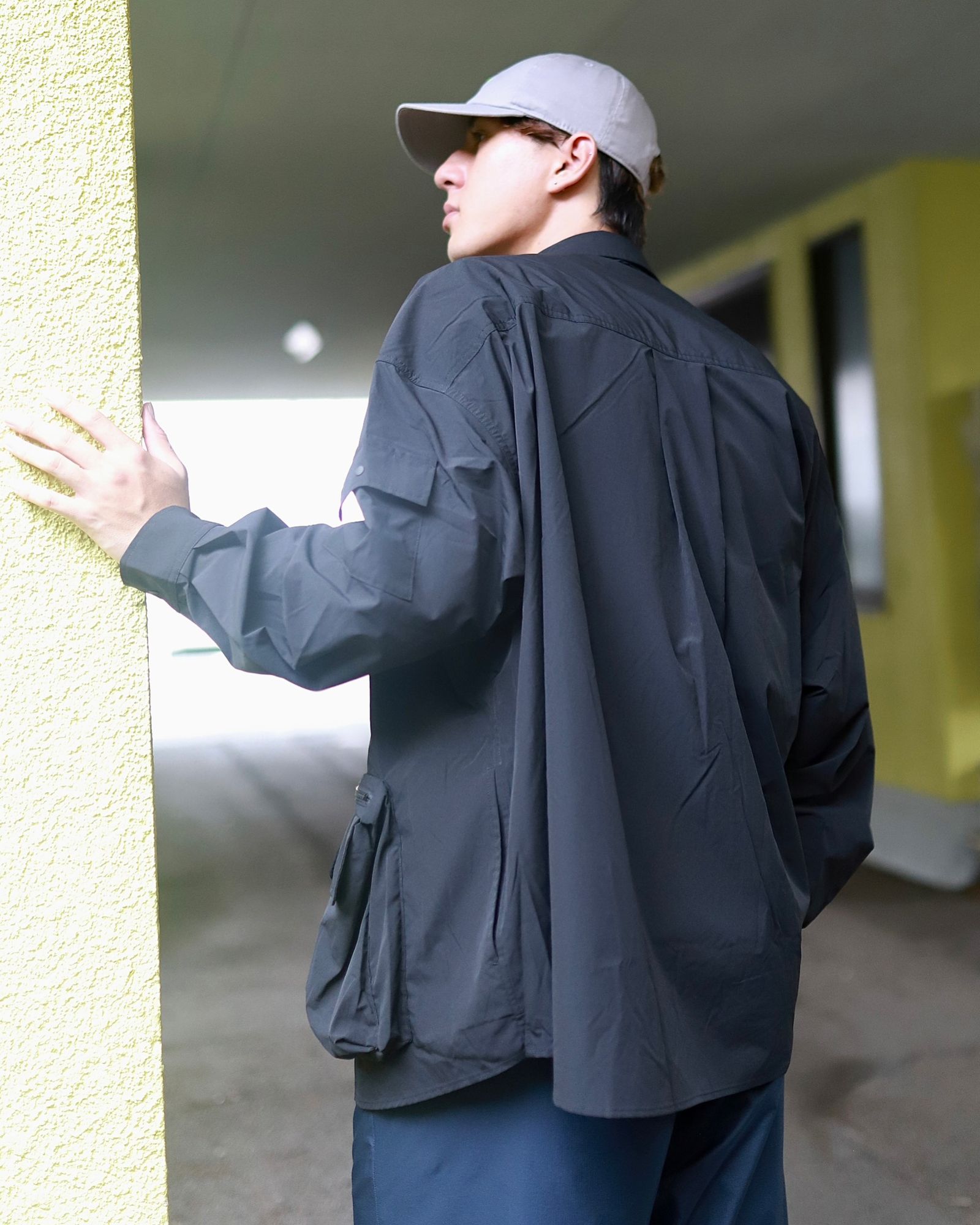 FreshService フレッシュサービス 23AW DRY TYPEWRITER TACTICAL POCKET L/S SHIRTスタイル