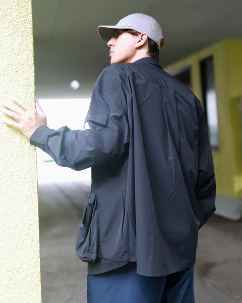 FreshService フレッシュサービス 23AW DRY TYPEWRITER TACTICAL POCKET L/S SHIRTスタイル