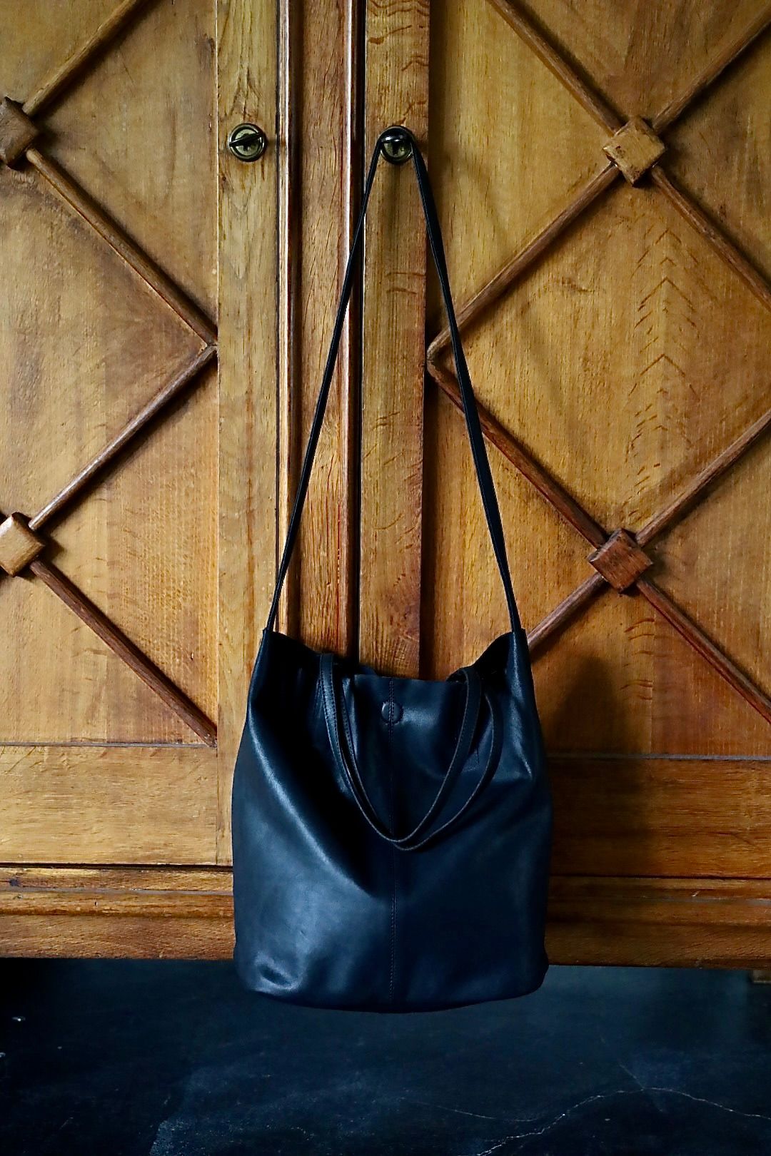 Morphee / モルフェトートバッグ 【LONG】3WAY MIDIUM TOTE(ML-BLK)BLACK☆8月27日(木)再入荷いたしました！