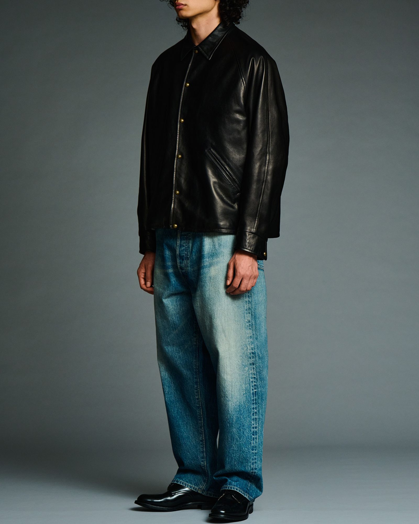 アプレッセ 2026 STYLE2 Leather Coach Jacket(26AAP-01-01)BLACK☆9月5日(土)発売！