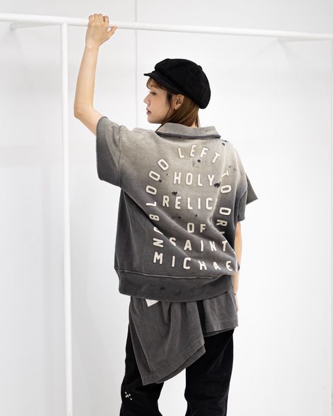 セントマイケル 26SS SAINT HALF ZIP SWEAT style.2026.5.10