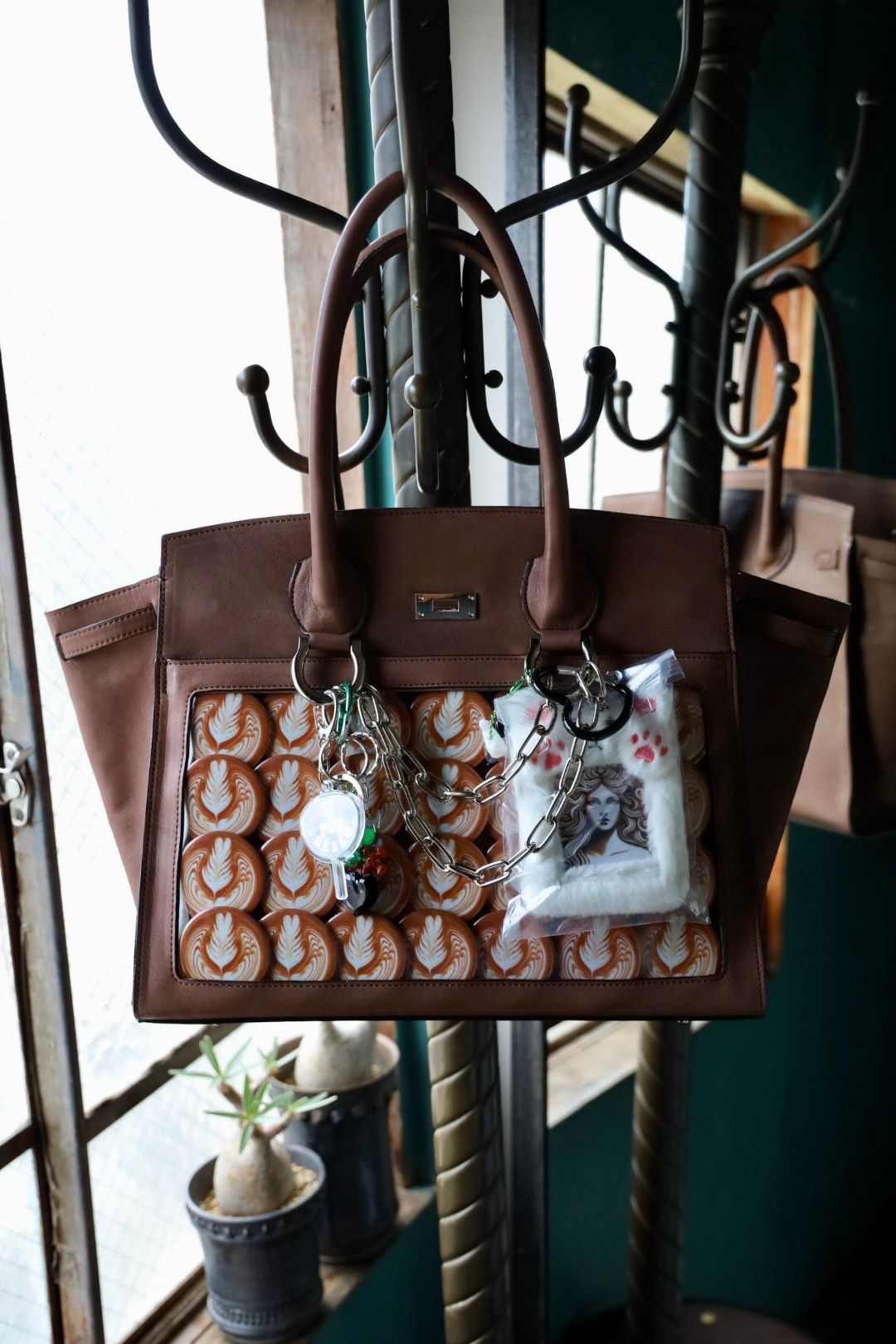 doublet 25AW BREW-DYED LEATHER "ITA" BAG(25AW82BG67)COFFEE☆7月12日(土)発売！
