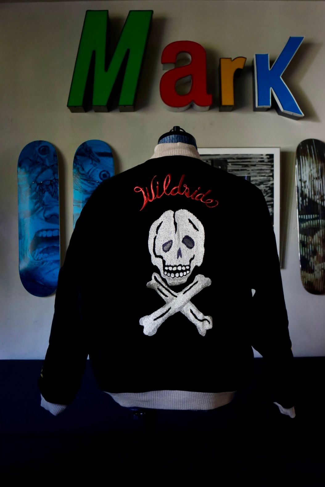 ©SAINT M×××××× - セントマイケル×WILDSIDE YOHJI YAMAMOTO SKULL SUKA  JACKET(SM-A23-0000-C26)BLACK | mark