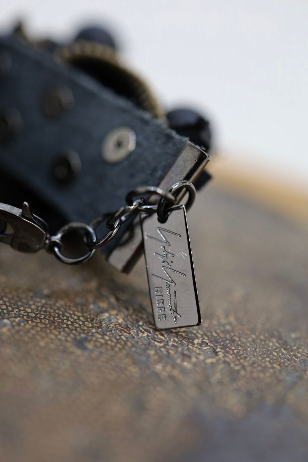 Yohji Yamamoto SPIKE BRACELET (HK-A49-940)BLACK☆3月18日発売！