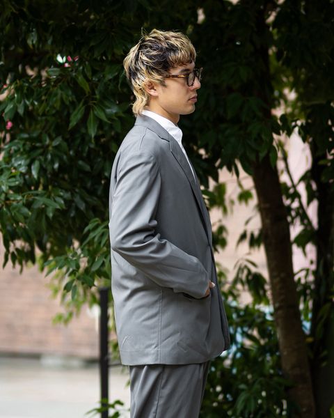 Graphpaper Wooly Cotton Twill Single Jacket (C.GRAY) 8月1日(土)新作発売！