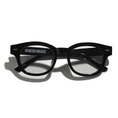 イズネスミュージックサングラス is-ness WALTER SUNGLASSES(WELLINGTON TYPE)BLACK-GRAY