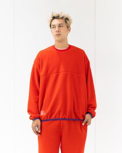 フレッシュサービス MICRO FLEECE CREW NECK PULLOVER(FSC253-70192)RED★10月18日(土)発売！
