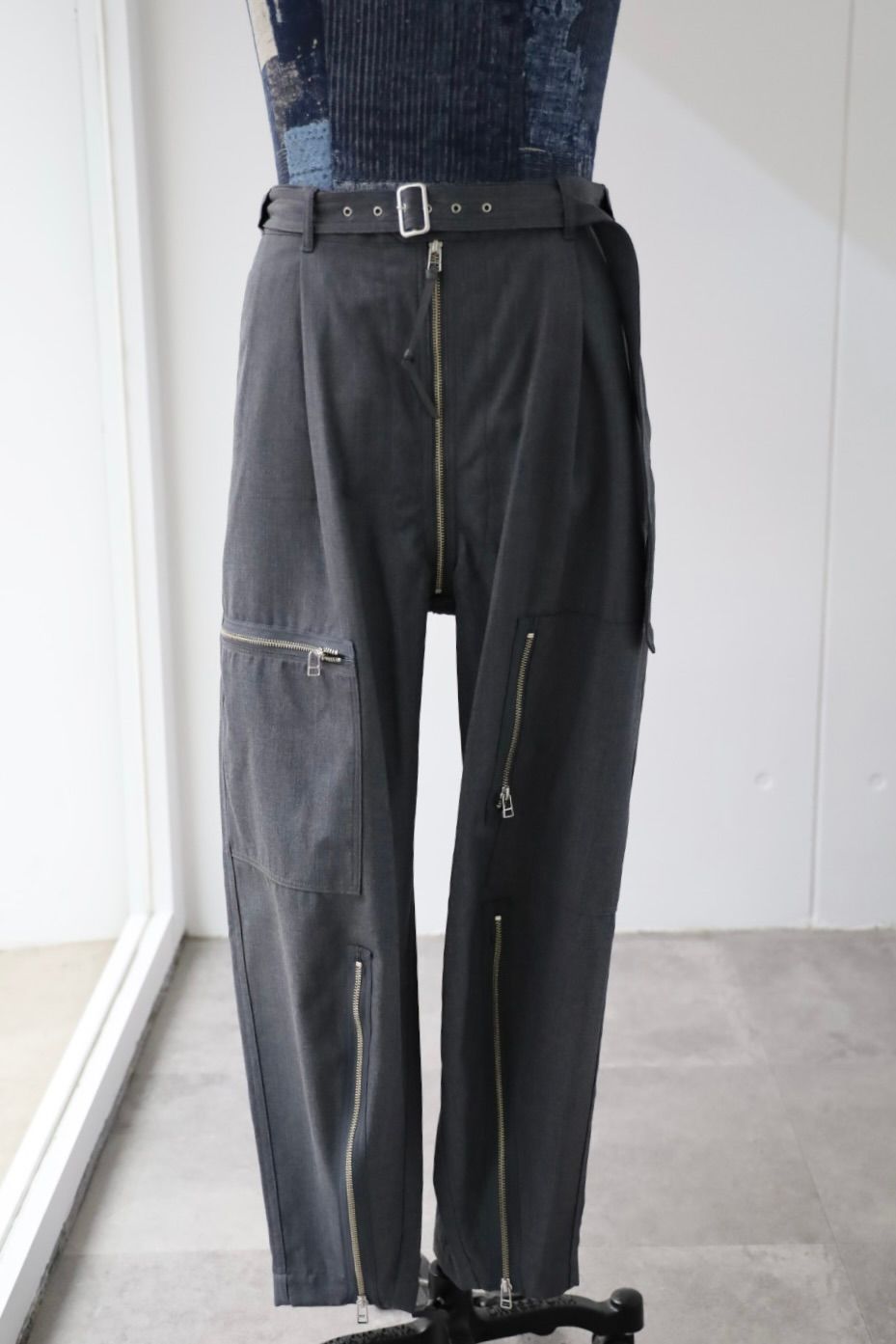 プロダクトトゥエルブ T/W Flight Pants(25AW-PPT02)GREY★9月13日(土)発売！