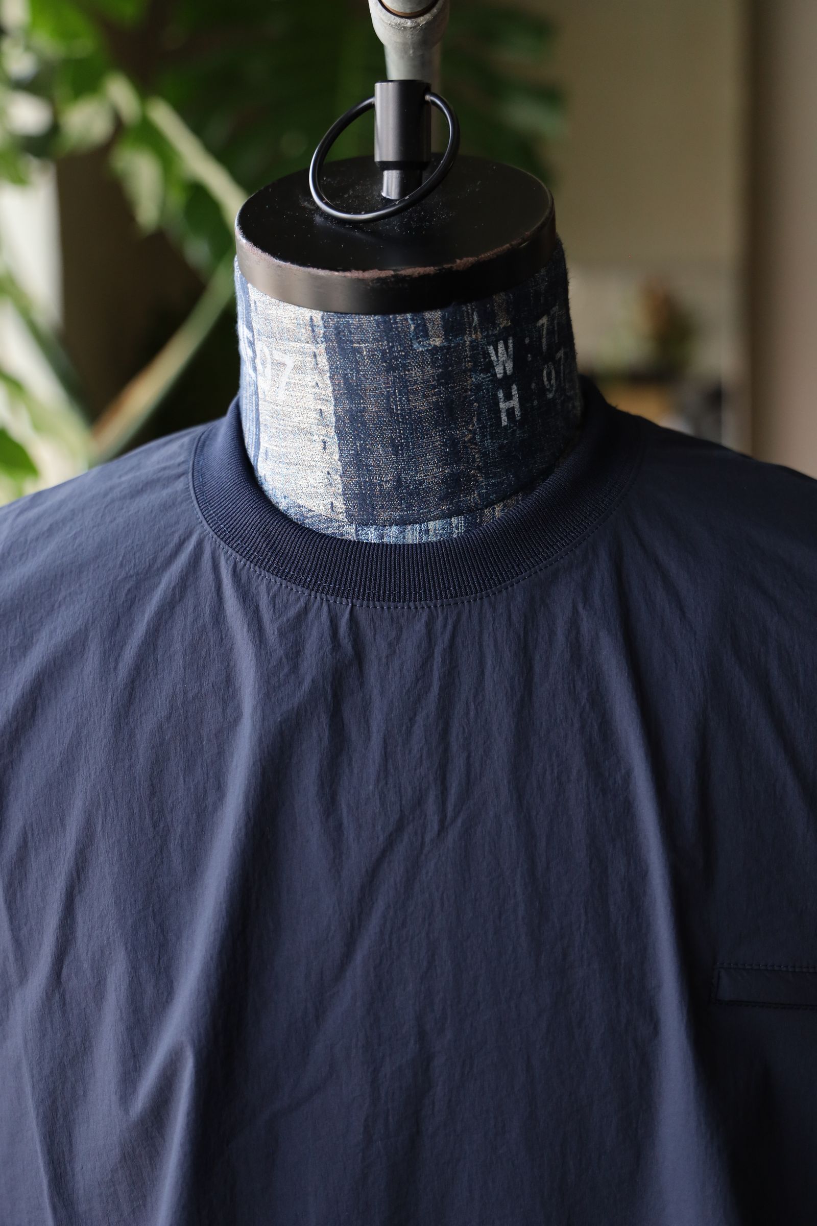 S.F.C 25SS エスエフシー TECH POCKET NYLON SS TEE(SFCSS25S07)Navy☆3月29日(土)発売！