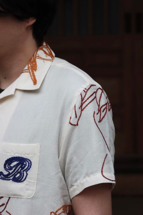 KHOKI B shirt(22SS-B-04) style. 2022.03.21.