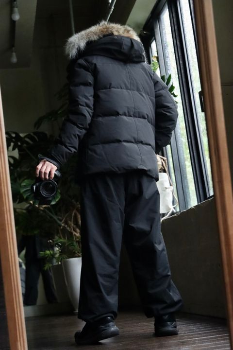 カナダグース22AW WYNDHAM PARKA BLACK LABELスタイル.2022.9.27.
