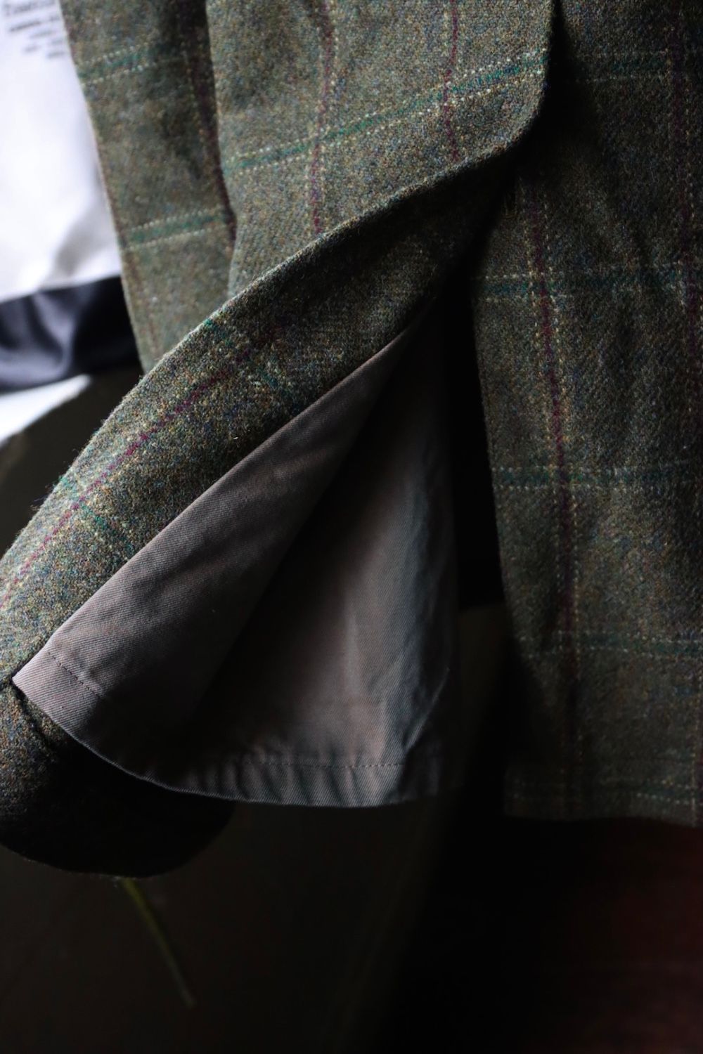 アプレッセ22FW Tweed Balmacaan Coat(22AAP-01-15HB)CHECK