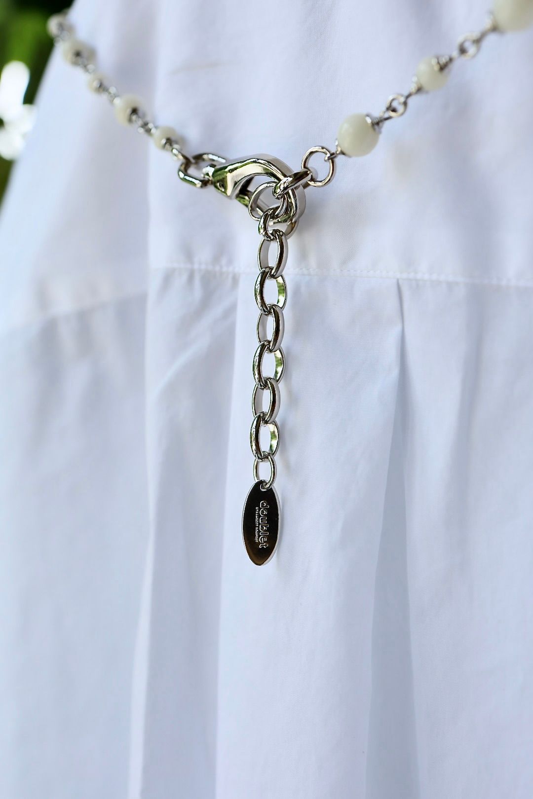 doublet ダブレット26AW AIR CARBON MATINE NECKLACE (26AW79AC54)SILVER☆8月6日(木)発売！