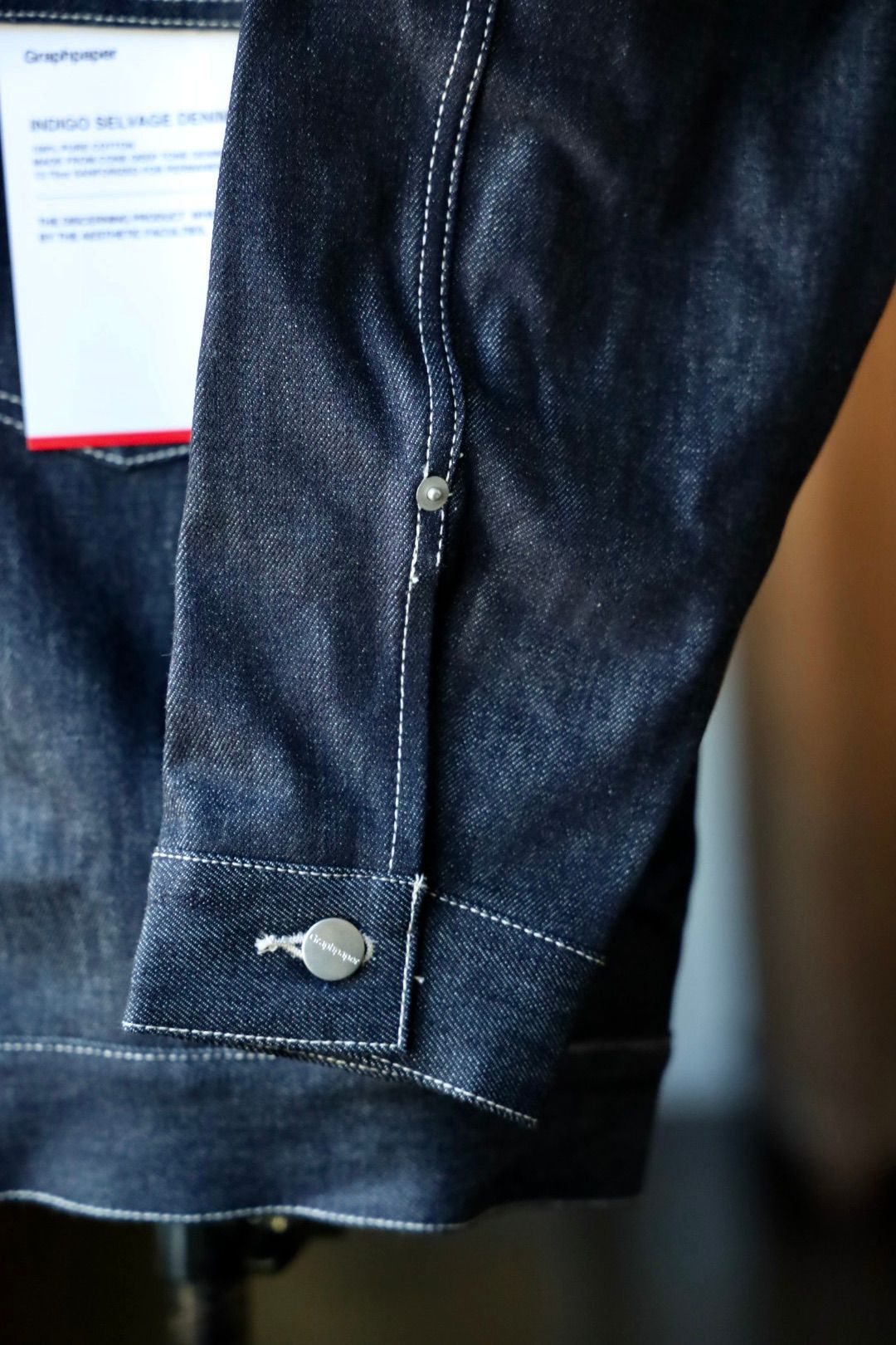 グラフペーパー Selvage Denim Jacket(GU253-20054RB)INDIGO_RIGID