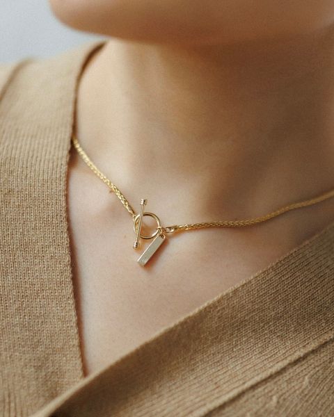 XOLO JEWELRY ショロジュエリー / Spike Link ネックレス(XON048) Gold