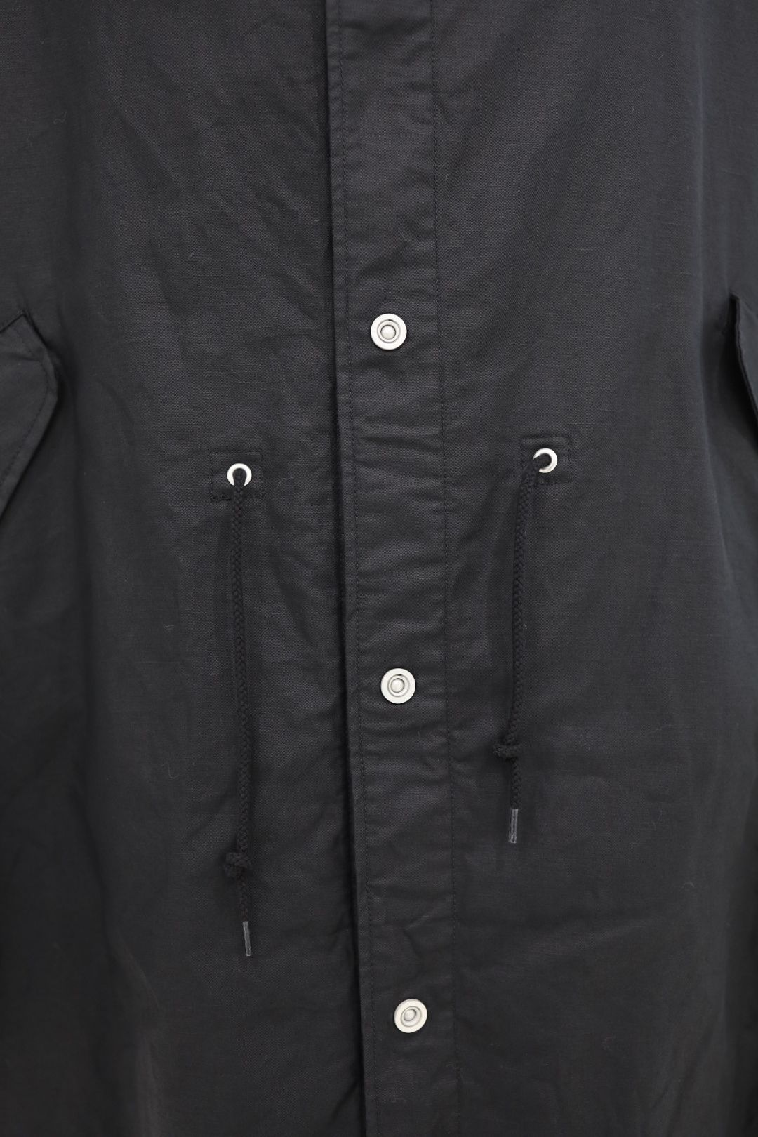 コムデギャルソンオム26SS 綿麻M-51モッズコート(HQ-C002-051)BLACK☆3月6日(金)発売！