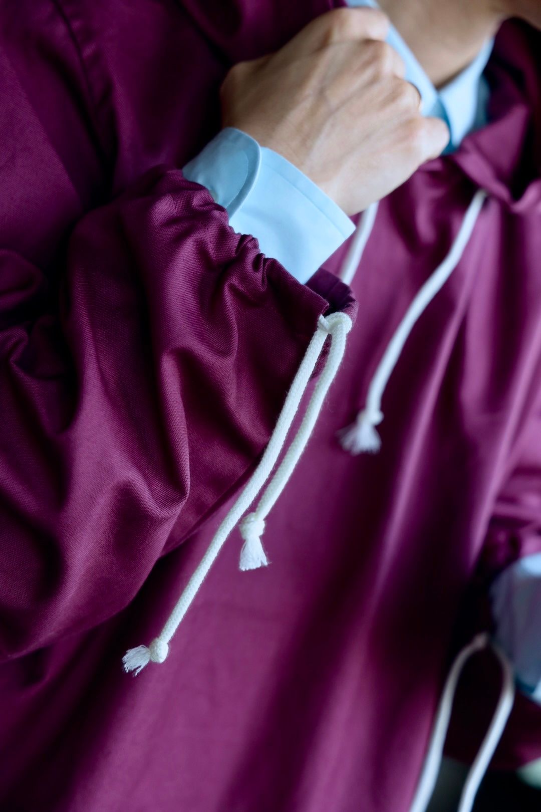 ファウンダ 25SS OXFORD HOODIE(015FD251013)BORDEAUX