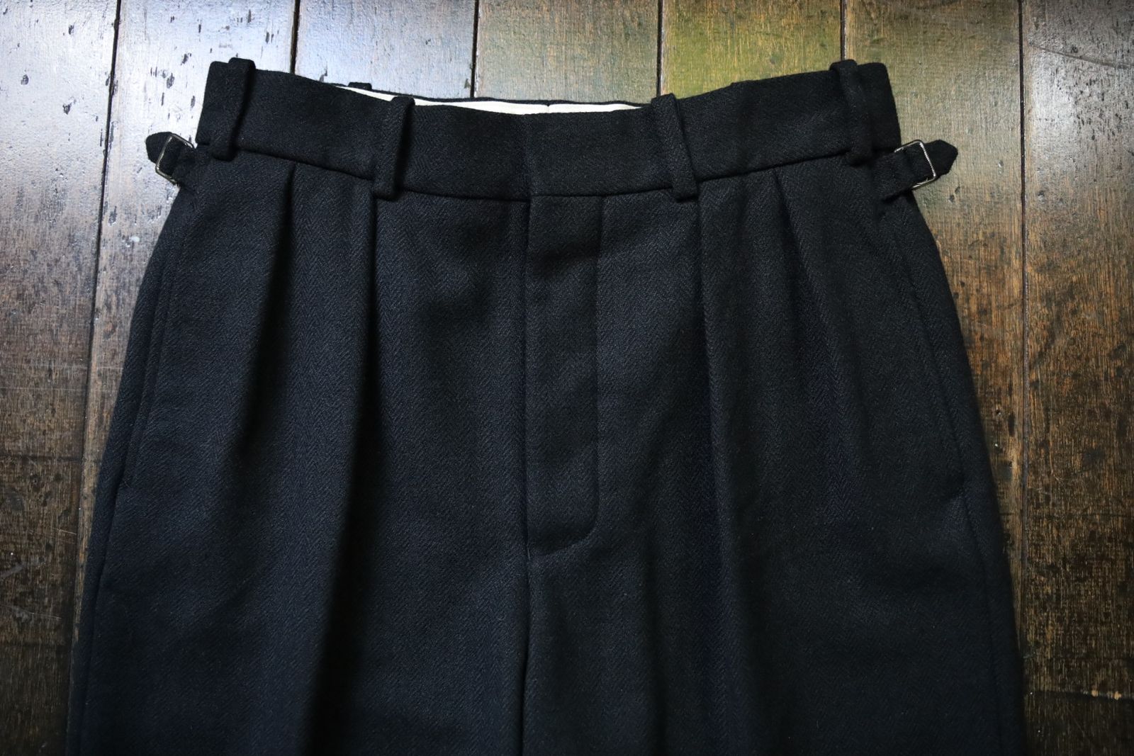 アプレッセ Tweed Trousers(24AAP-04-07H)BLACK