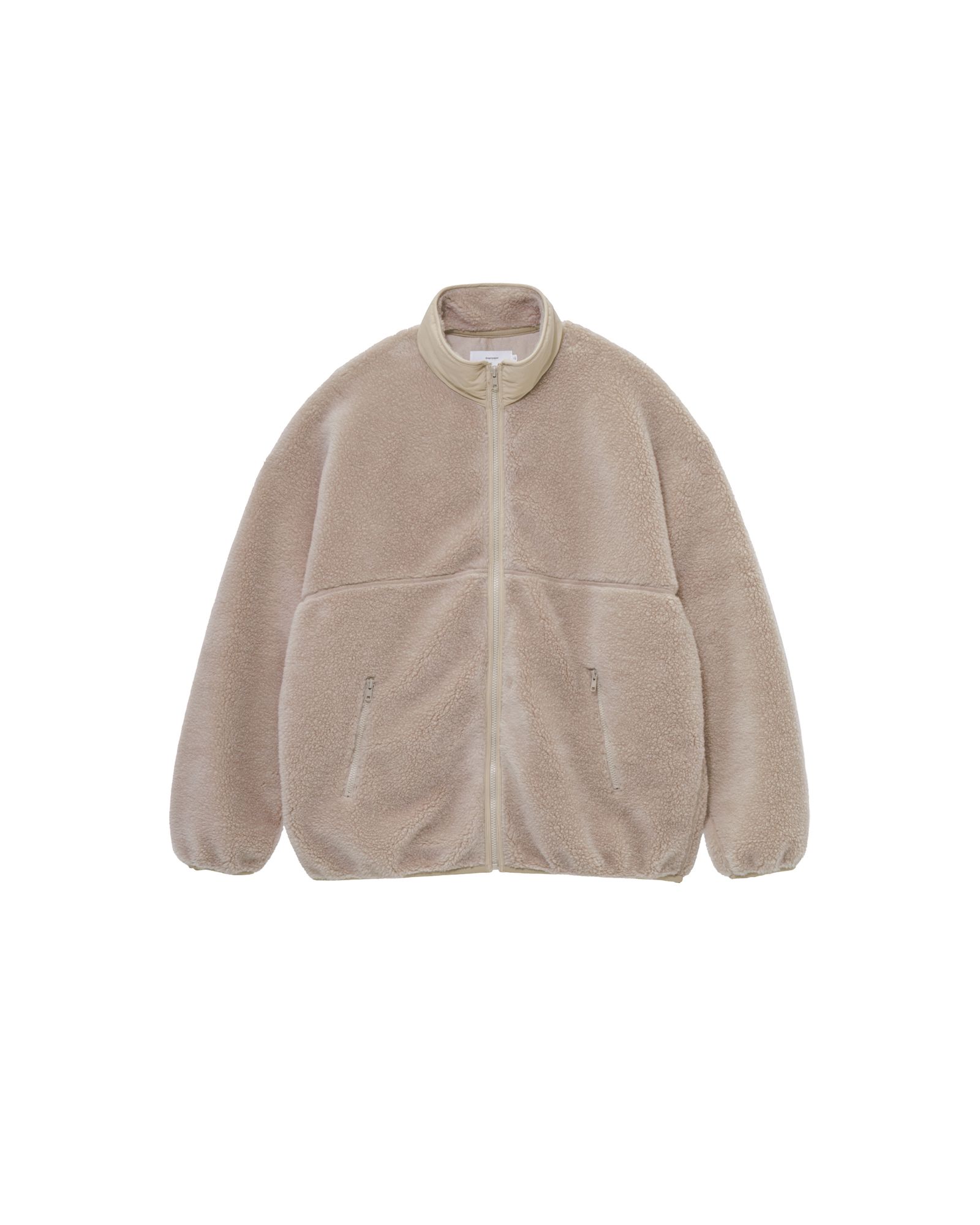 グラフペーパー Wool Boa Zip-Up Blouson(GU263-30340)BEIGE☆10月17日(土)発売！