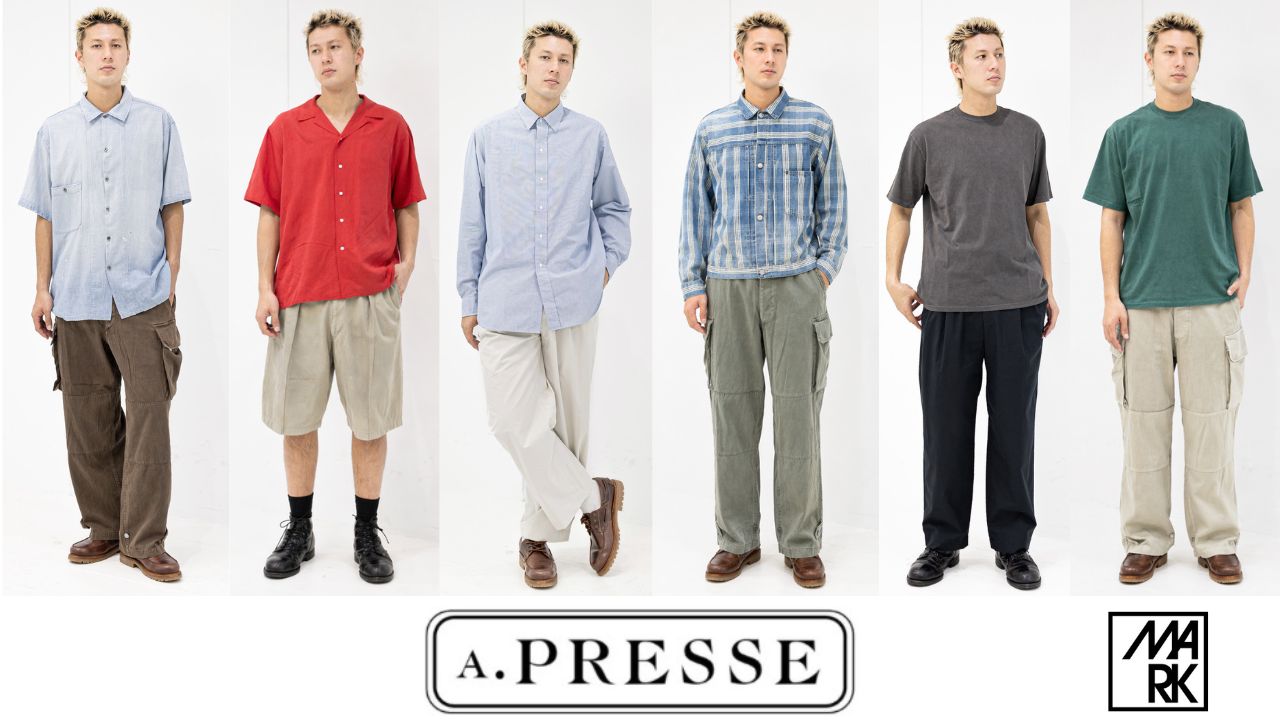 A.PRESSE 2026 STYLE1 12th Delivery 4月25日(土)発売！