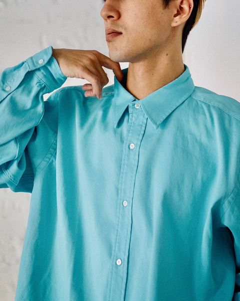 A.PRESSE Double Weave Twill Regular Collar Shirt 1月11日(土)新作発売！