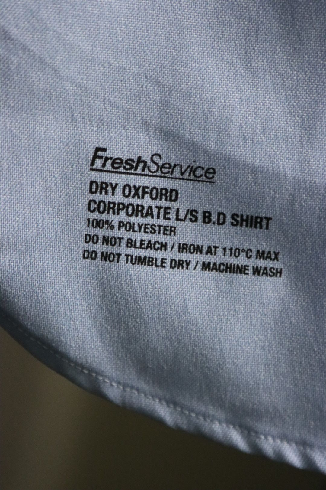 FreshService - フレッシュサービス DRY OXFORD CORPORATE L/S