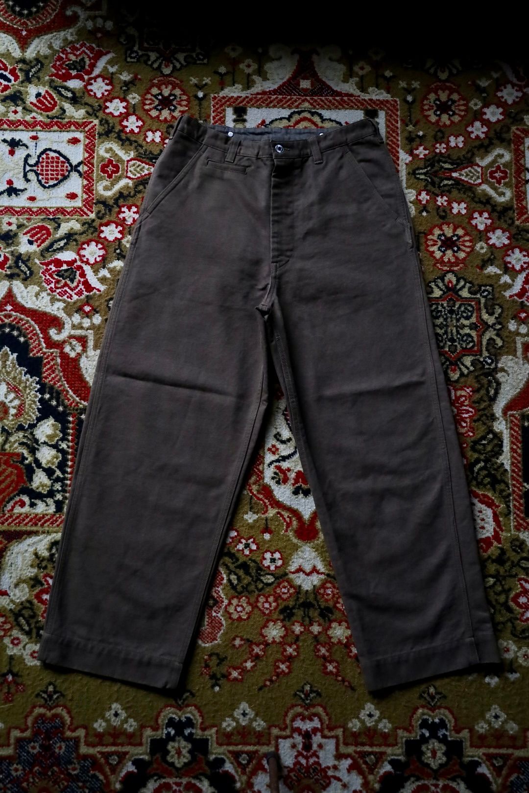 アプレッセ 2026 STYLE2 Vintage Motorcycle Trousers(26AAP-04-23)OLIVE☆9月5日(土)発売！