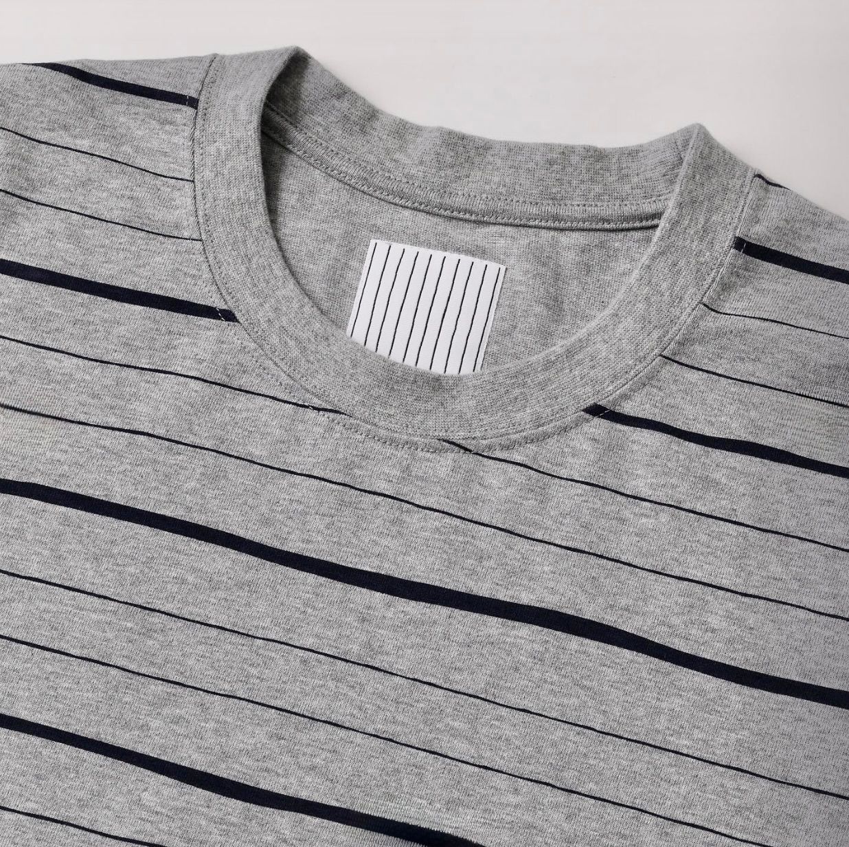S.F.C 25SS エスエフシー SUPER BIG MIX SIDE STRIPES SS TEE(SFCSS25CS13)Grey-Navy☆3月29日(土)発売！